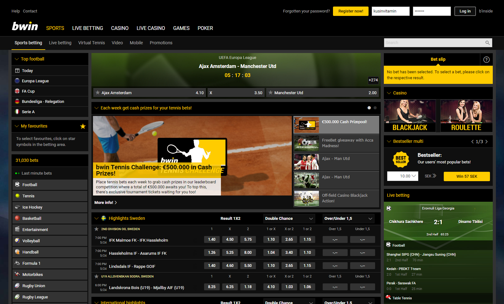 Bwin Sports