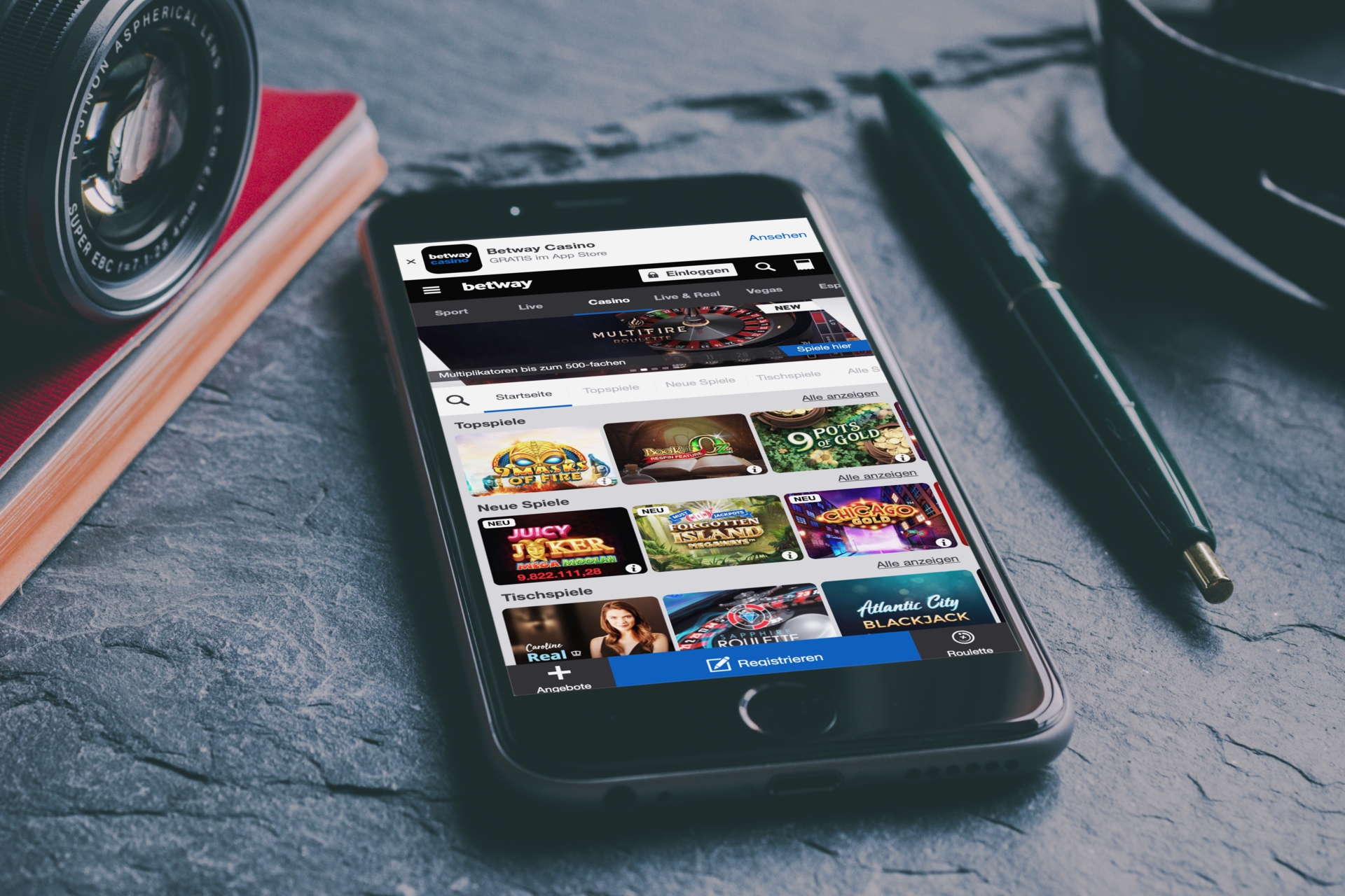 Betway Mobile Casino