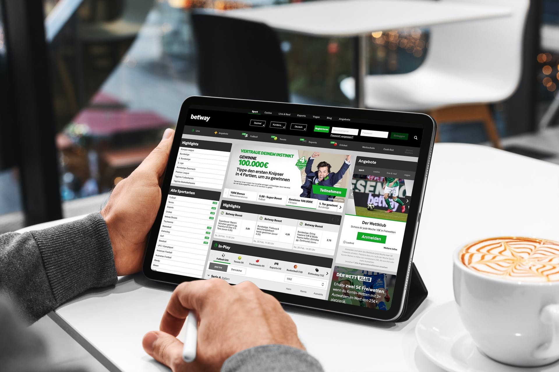 Betway Sportwetten App
