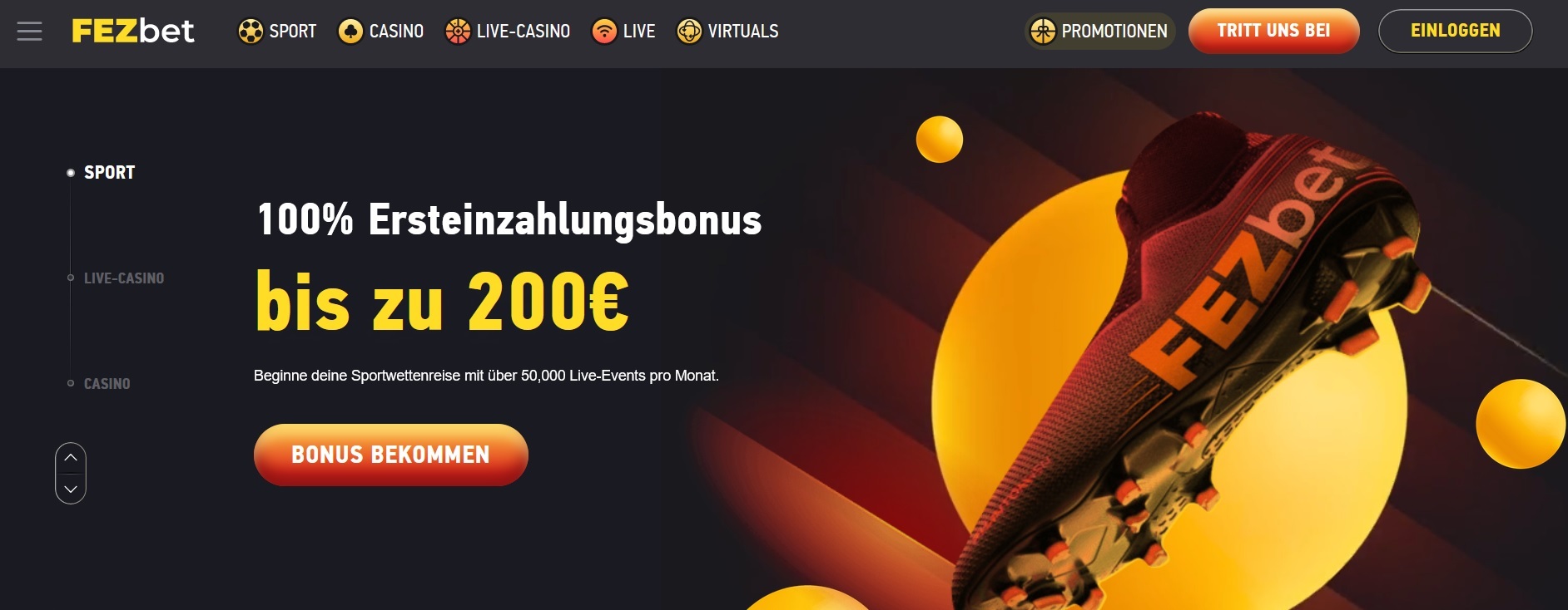 FEZbet Wettbonus Österreich