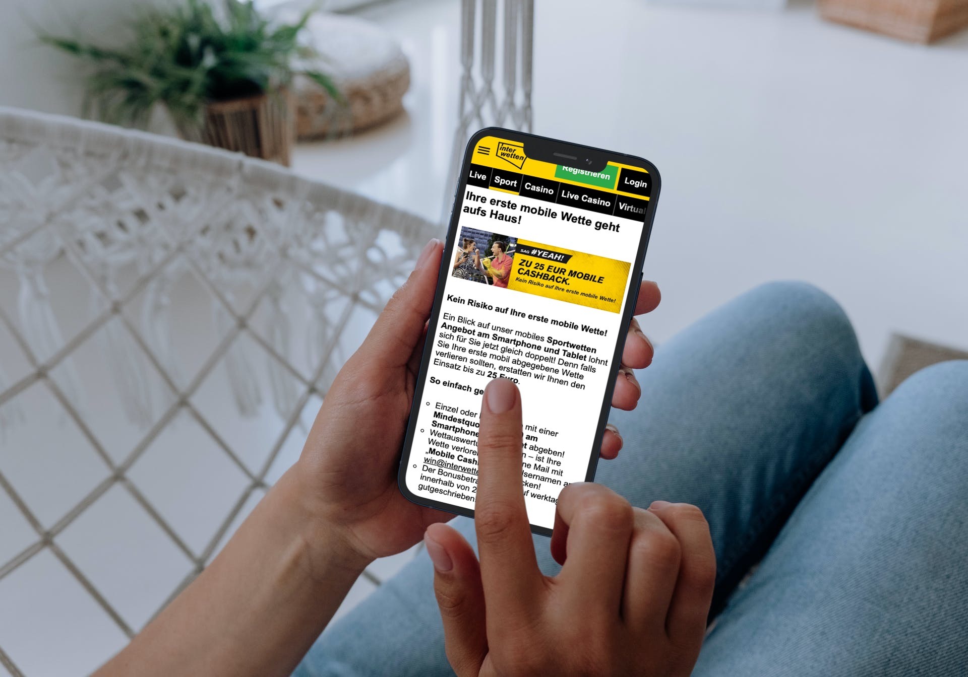 Interwetten Mobile Bonus
