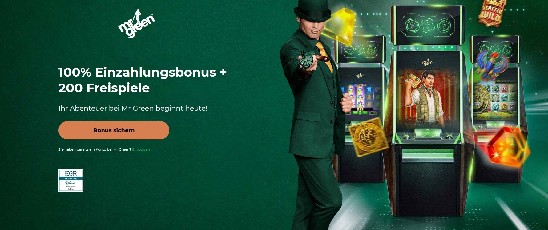 Mr. Green Casino Bonus