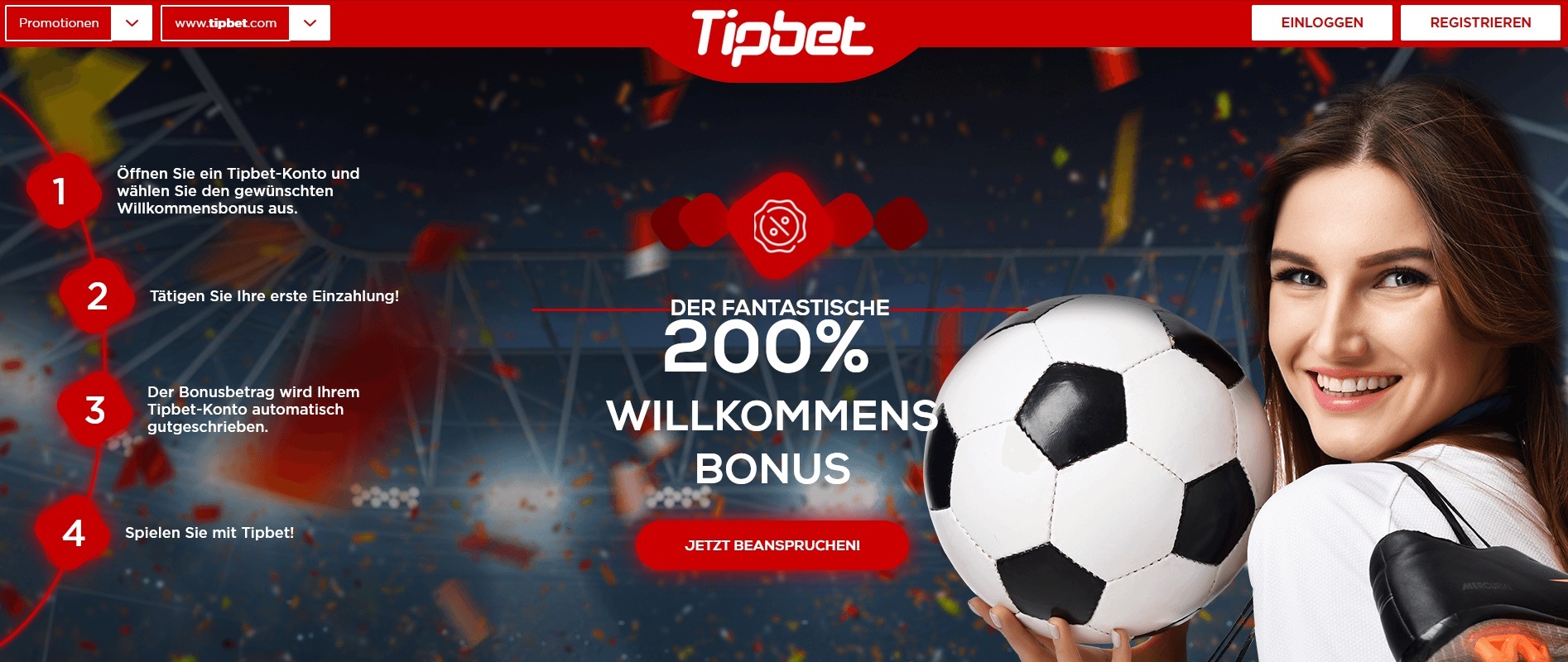 Tipbet Wettbonus Österreich