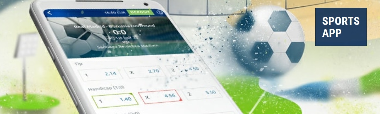 Bet at home Sportwetten App