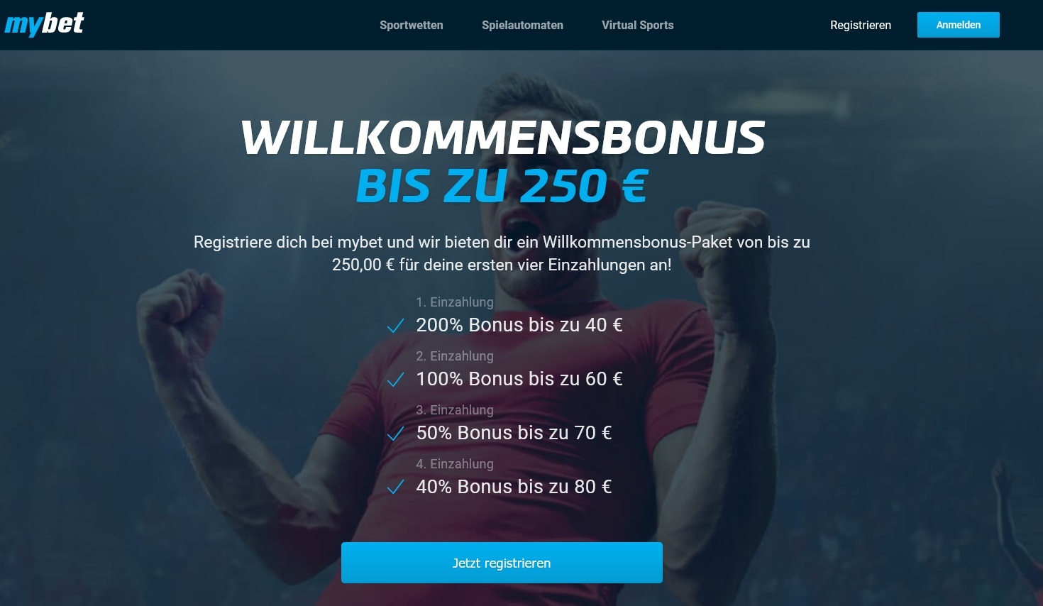 Mybet Wettbonus &Ouml;sterreich