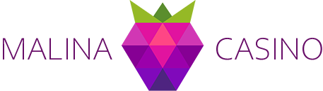 Malina Casino logo inverted