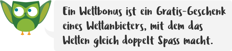 Wettbonus Gratis Geschenk